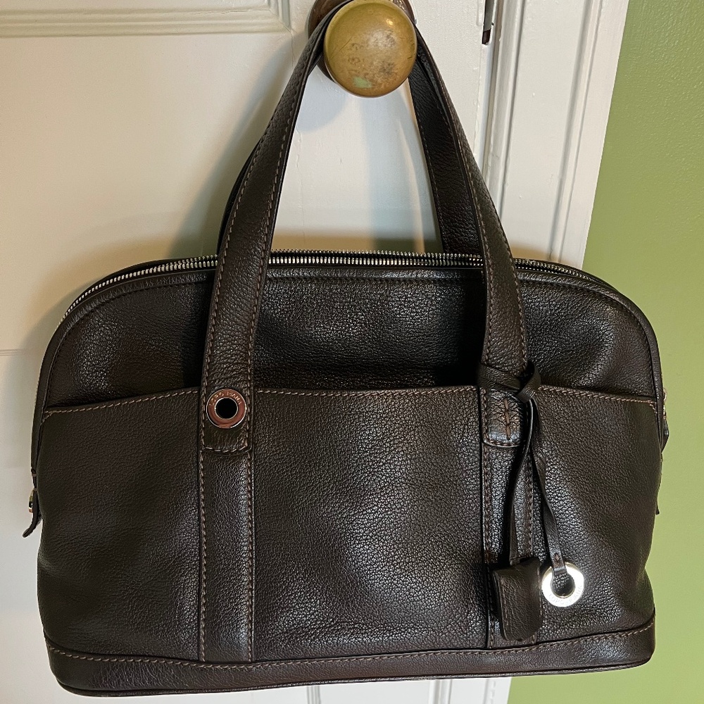 Loro Piana Brown Leather Handbag